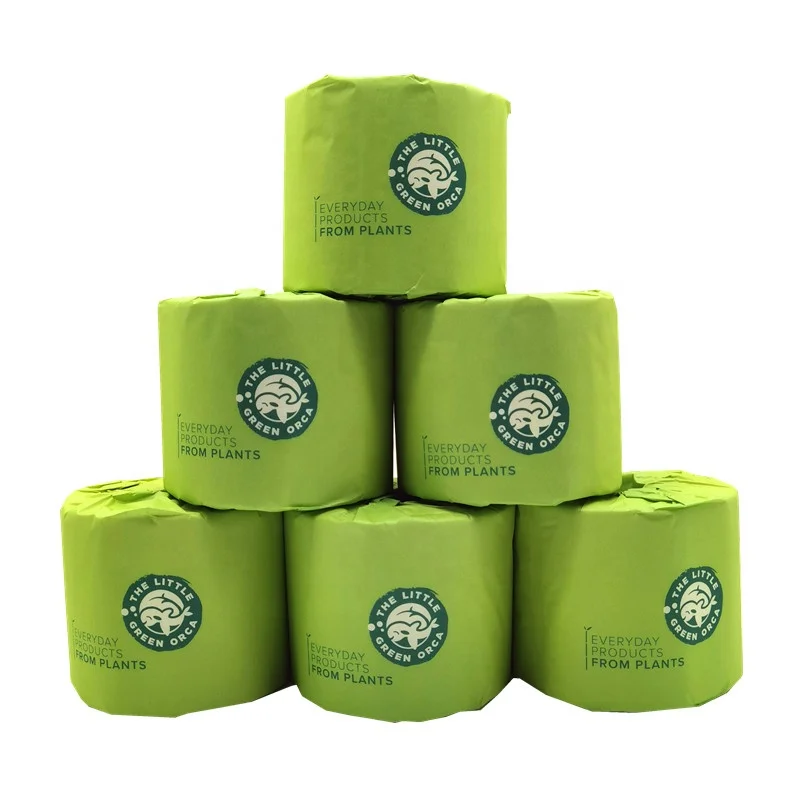 Hot Sale Cheap Super Long Jumbo Roll Private Label Biodegradable 3 Ply Bamboo Toilet Paper
