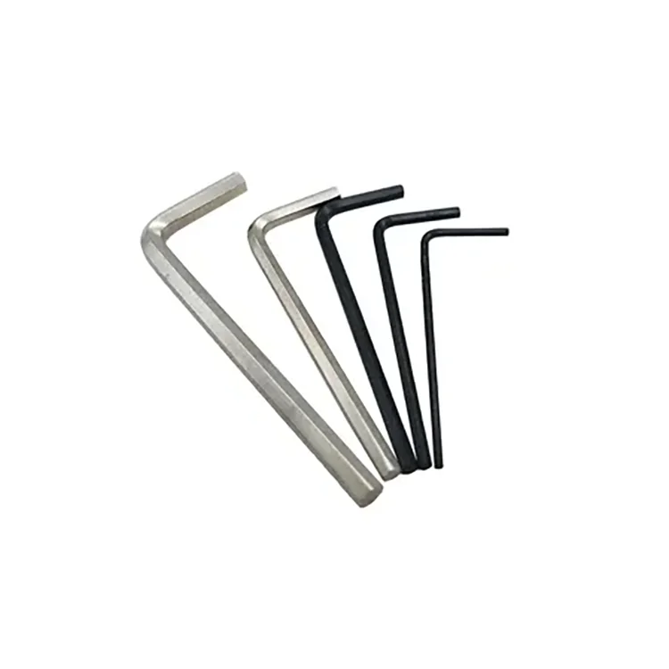 Steel Galvanized L-shaped Hexagon Wrench Set Custom-made Socket Fasteners