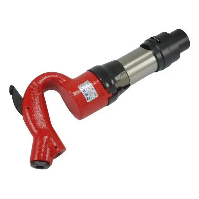 17.5 mm Chisel Round Shank Air Pneumatic Chipping Hammer 2500Bpm With 25.4 mm Piston Stroke