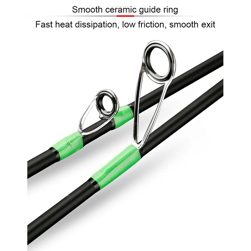 
XingLong New Wholesale Lightweight 1.68m 1.8m Slow Jigging 2 Section spinning fishing rods for sale 