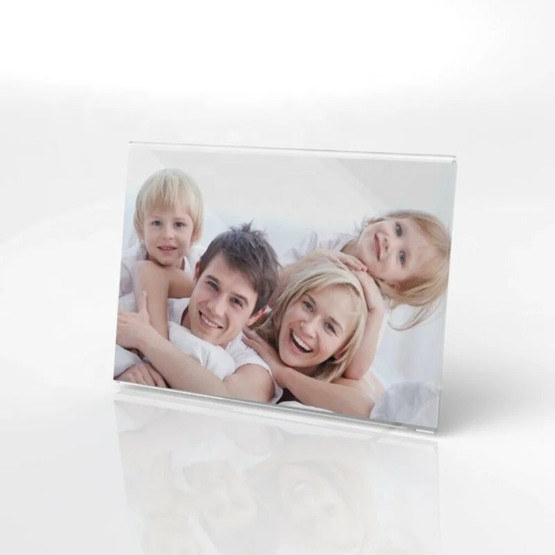 4x6 Wholesale Clear Acrylic Picture Frame Display Stand Photo Frame