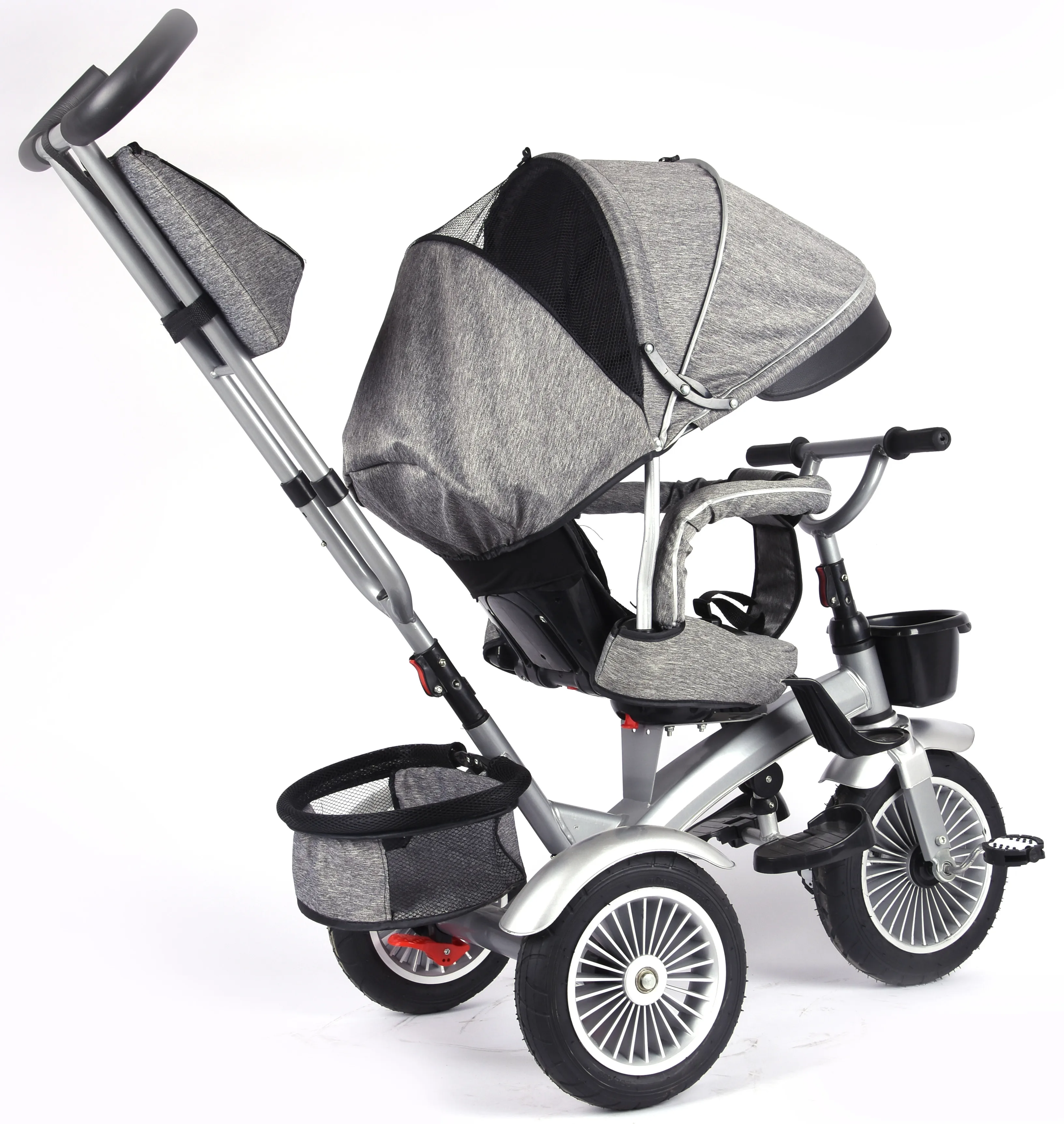 EU standards Customized wholesale stroller bike baby tricycles children kids push tricycle trike baby