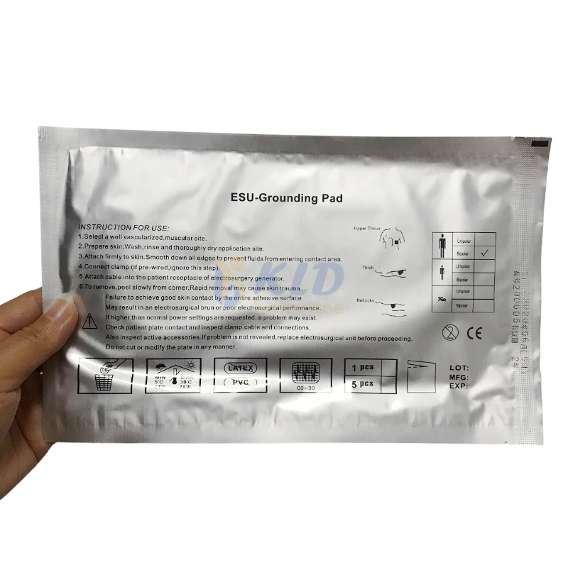 Medical Disposable Surgical Diathermy Cautery ESU Electrosurgical Pad Adult Bipolar ESU