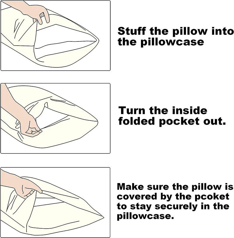 Custom Satin Pillowcase for hair and skin cherry Silk Pillowcase Satin Pillow Cases Set with Envelope Closure