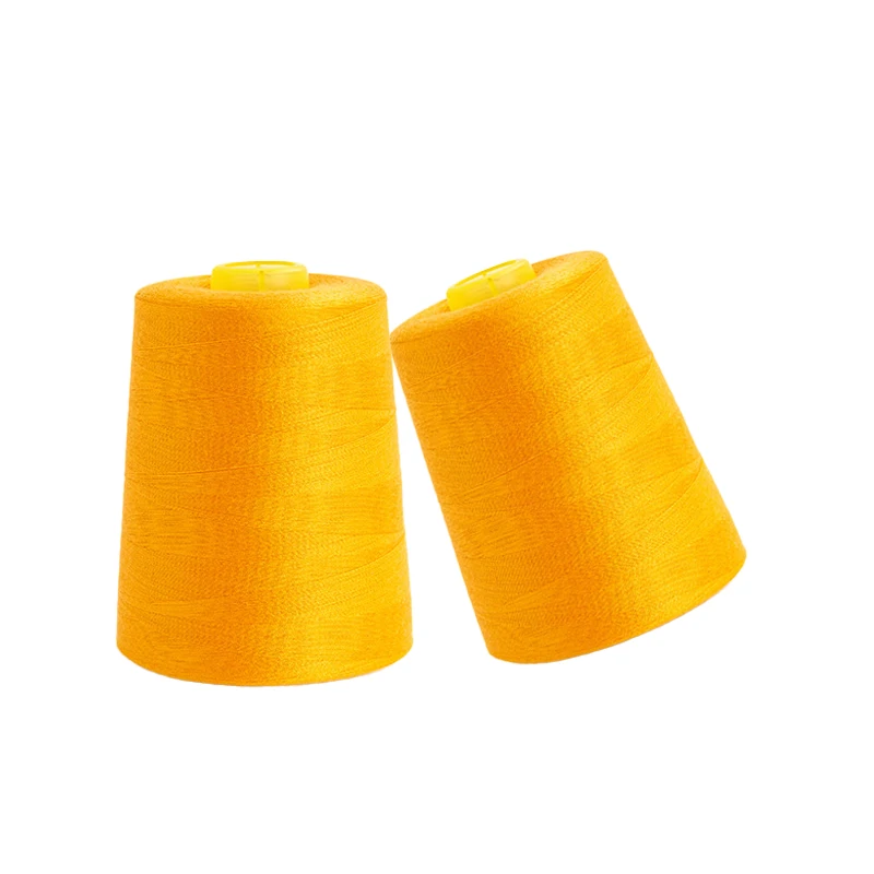 Factory Supplies Polyester Sewing Thread 40s/2 Thread 3000Yards Making Machine Yarn 100% Spun Coned Thread in Stock