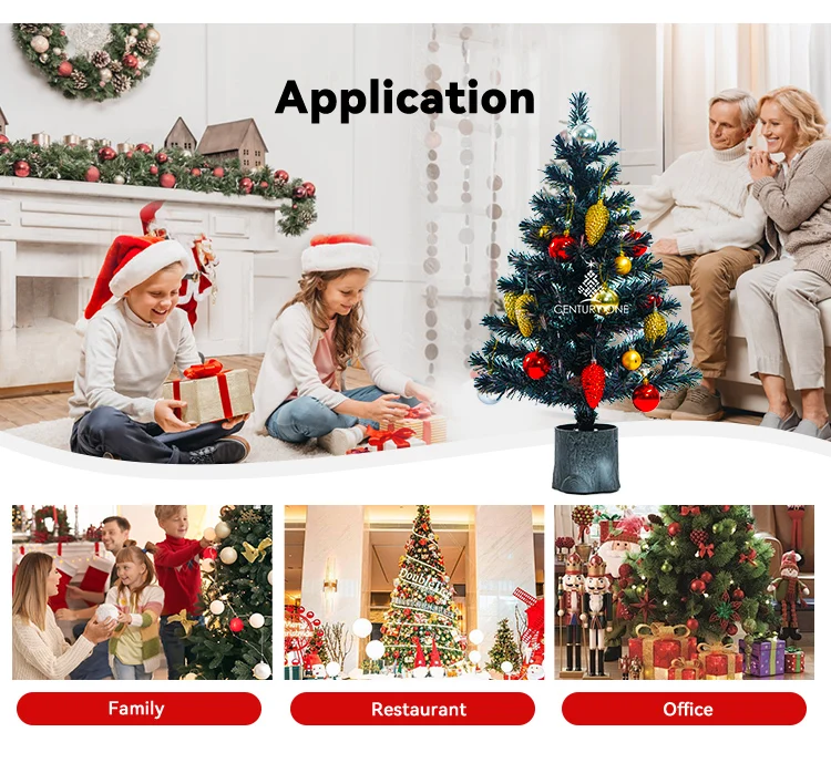 Led Christmas Tree PVC Material Artificial Tree Christmas Decorations