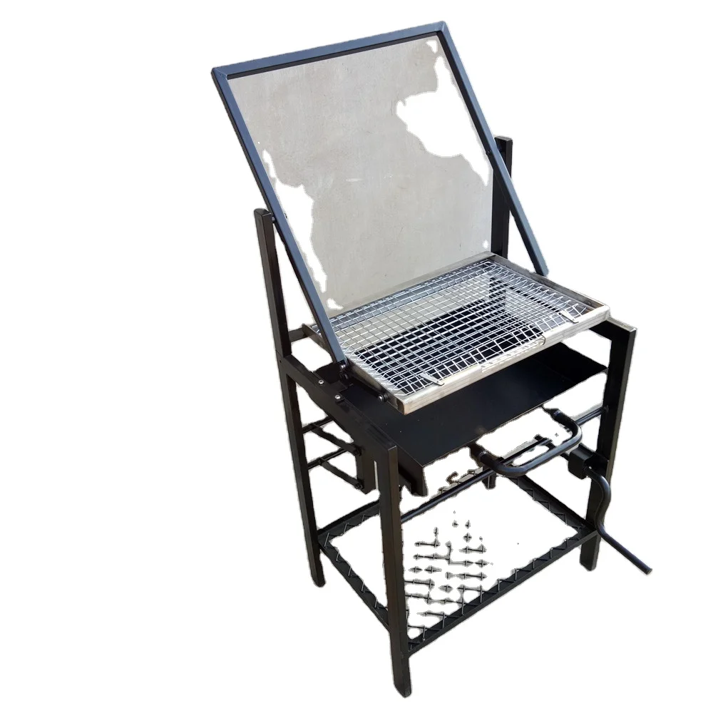 Rotating BBQ Turning Easy Net Flip Grill Basket