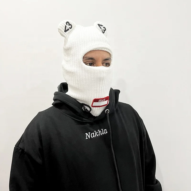 2022 Bear Ears Style Designer Balaclava Face Ski Mask For Men And Women