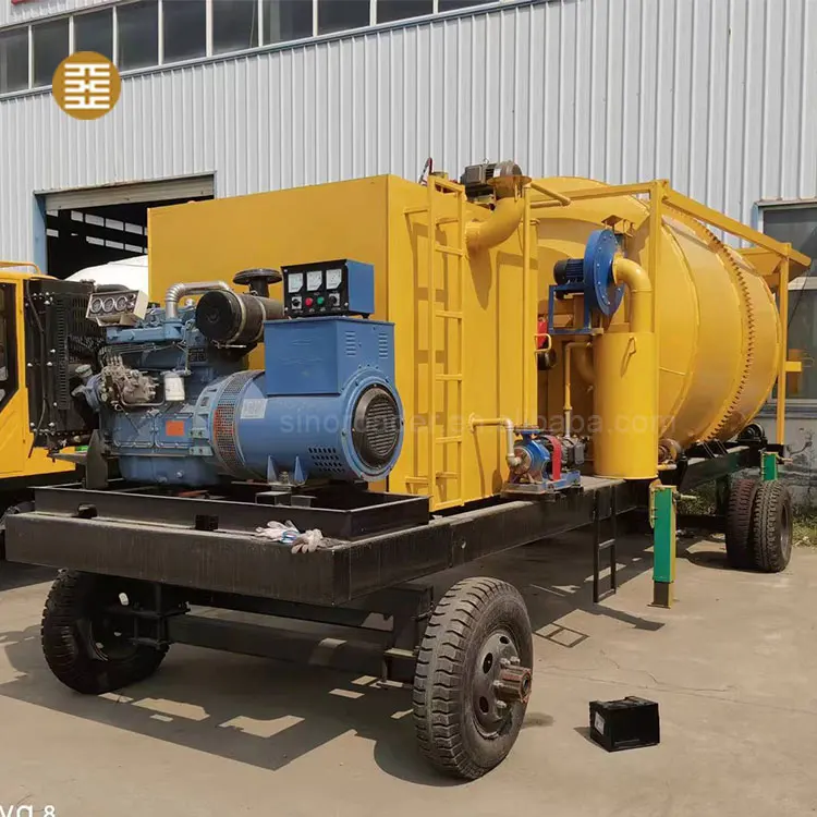 Road Construction Use Mini Portable Mobile Cold Asphalt Mixer
