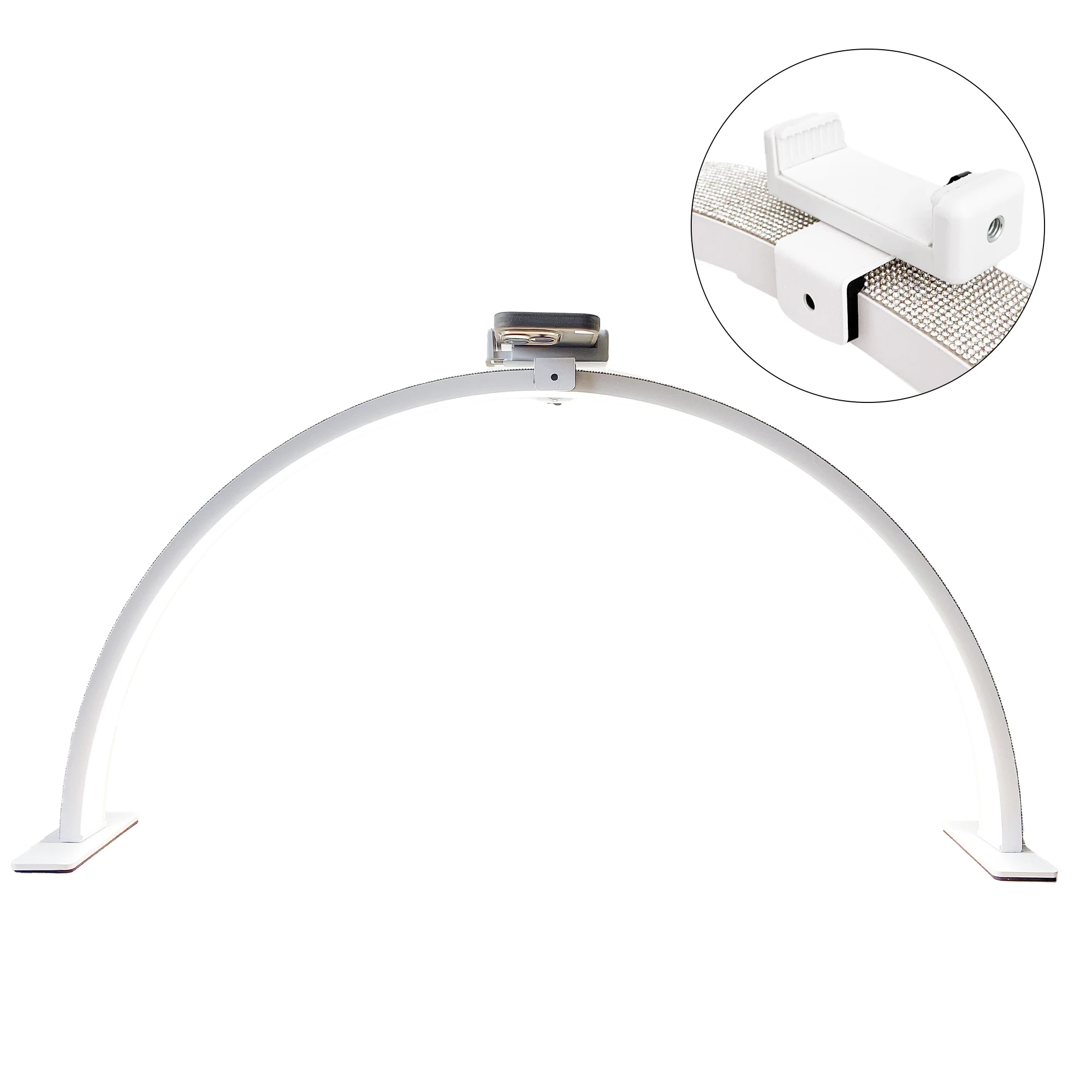 Manicure LED Light Rhinestone White Table Lamp 30 W Floor Lamp Salon Nail Tattoo Beauty Equipment