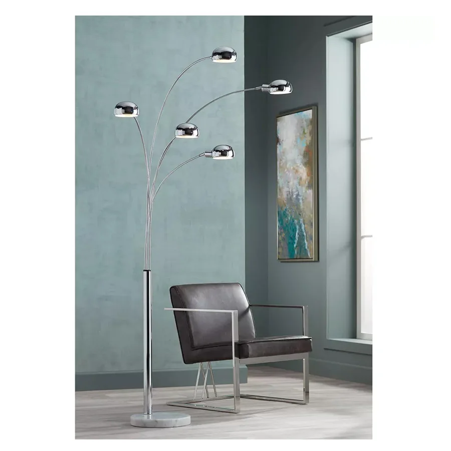 Роскошный современный дизайн Nordic стальной стоячий СВЕТОДИОДНЫЙ торшер гостиная выставочный зал коммерческие декоративные светильники