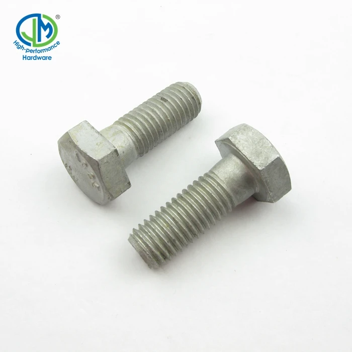 Perno Estructur Hot Dip Zinc ASTM A325 Heavy Hex Structural Bolt