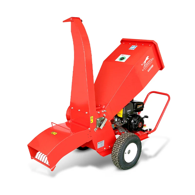Factory Best Selling Wholesale Branch Chipper Equipment Gas Wood Chipping Machine Branch Shredder