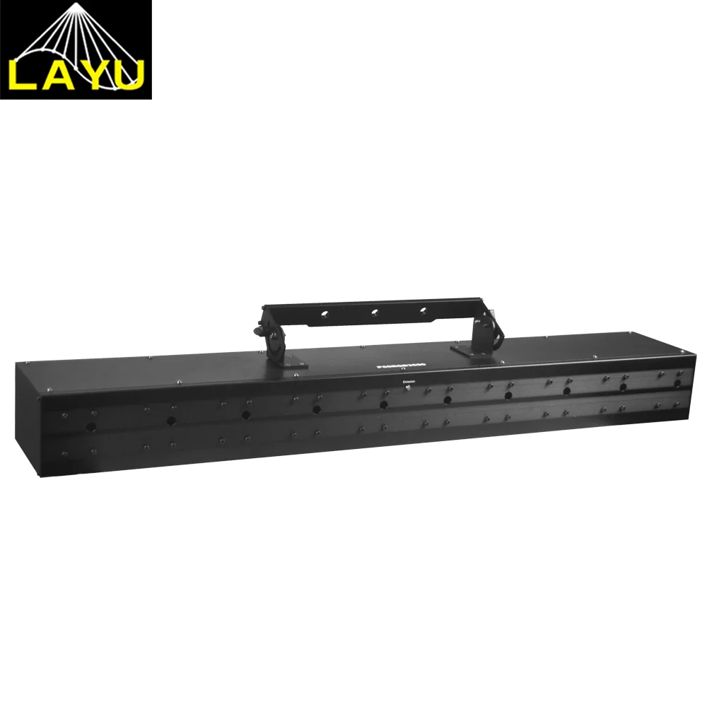 P60 series 10 head laser curtain RGB full color thin beam red rgb laser light beam dmx laser bar rgb light array safety curtains