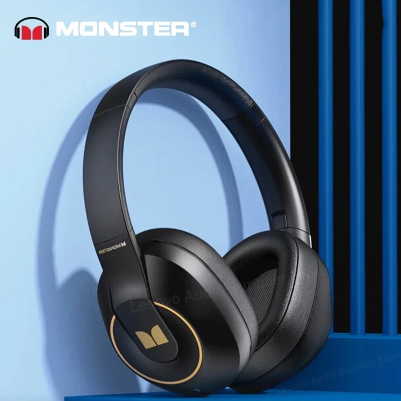Monster XKH01 Gaming Wireless Headset Dual Power Audio Speakers Earphones Sports Running Headphone with Mic