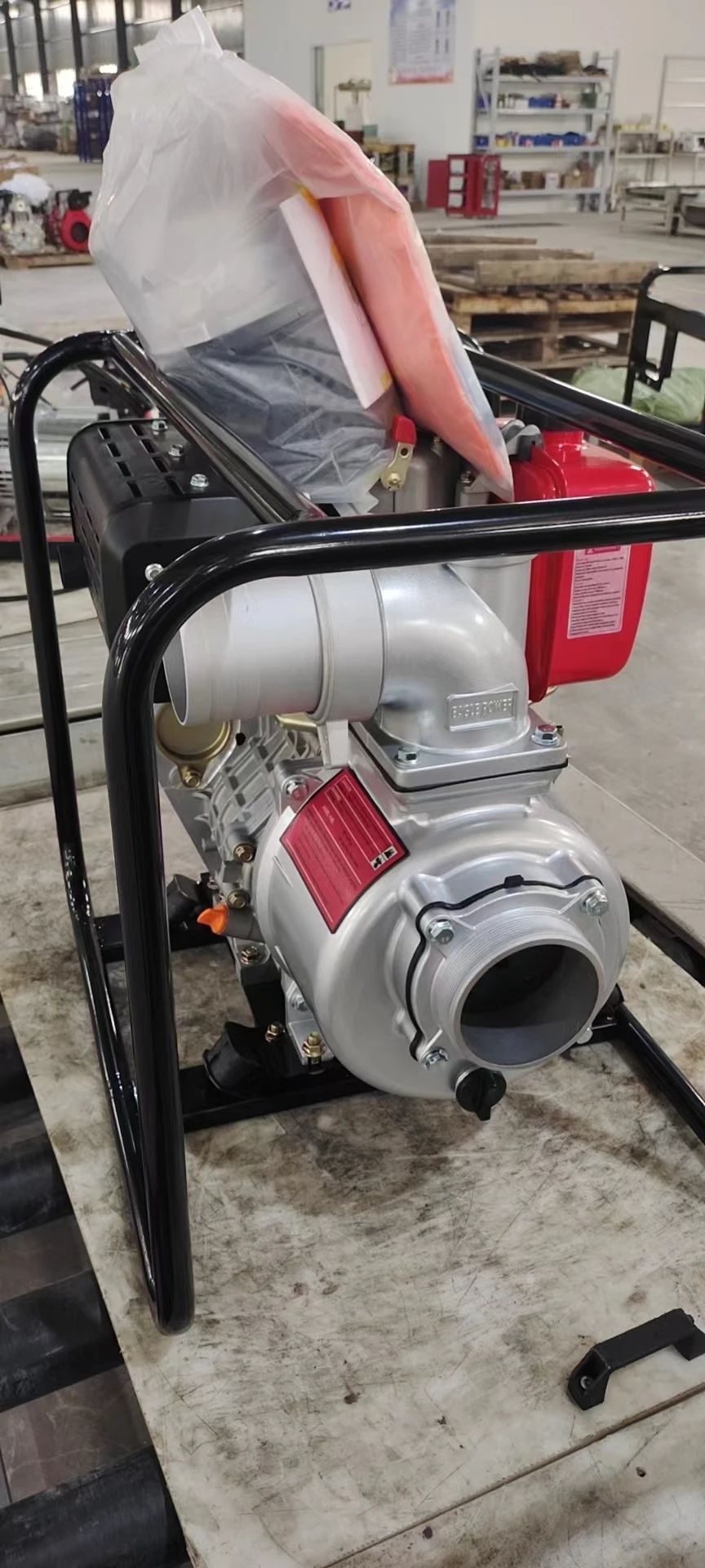 Quality Assurance Agricultural Machinery Tools Diesel High Pressure Water Pump 3'/4' Cast Iron electric start