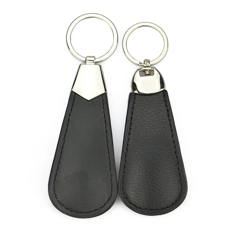 Advertising Gift Key Ring Maker Personalized Keyring Sublimation Printed Pu Leather Key Chain Custom Car Logo Blank Keychain