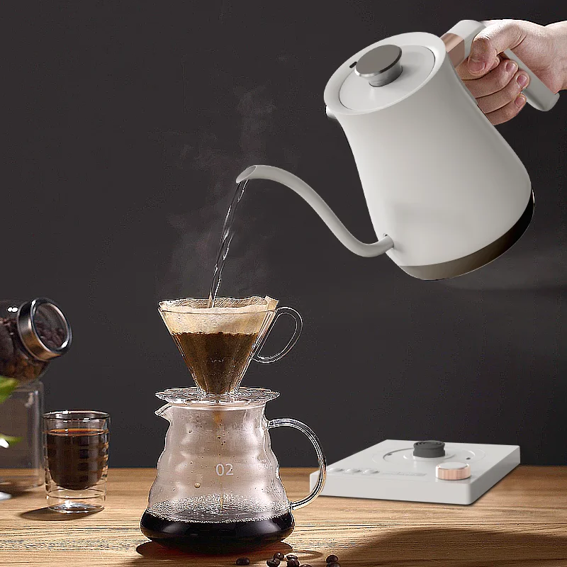 Ranbem LCD Panel Precise Digital Temperature Selection Tea Kettle with Strix Controller