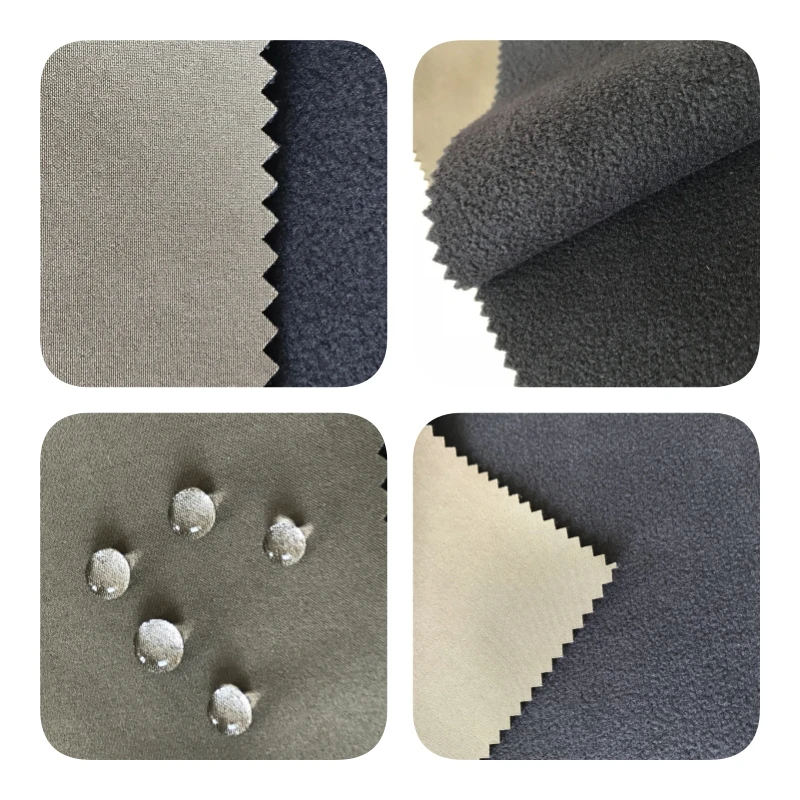 PS1/R5NR7-1 96% POLY+4% SPANDEX STRETCH 100D Poly fleece outdoor waterproof fabric for jacket