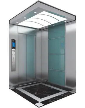 
Fuji elevator lift cabin decoration price, elevator mirror etched cabin for passenger elevator supplier 