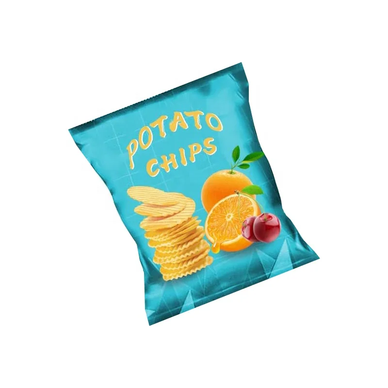 Customized logo snack food self sealing plastic packaging lays potato chips bag