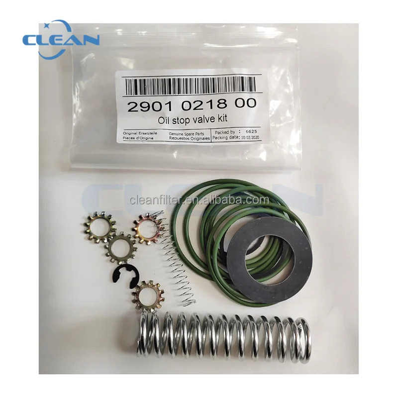 Wholesale air compressor spare parts oil stop valve kit 2901021800