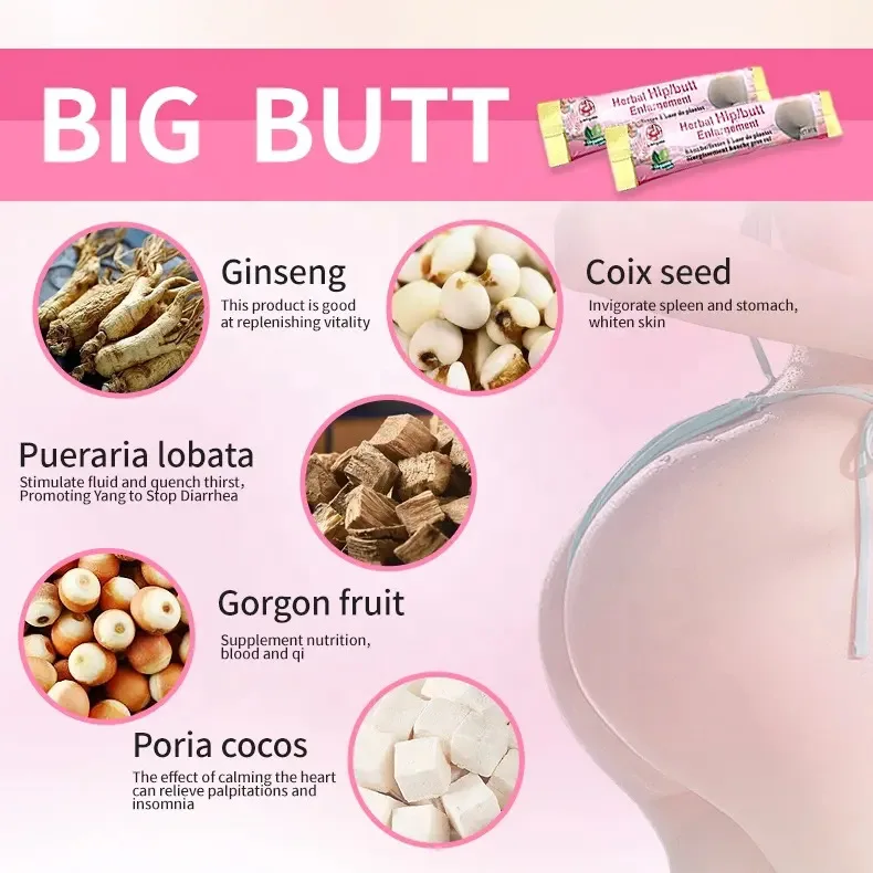 Sexy Tight Buttocks Organic Butt Enhancement Tea for Women