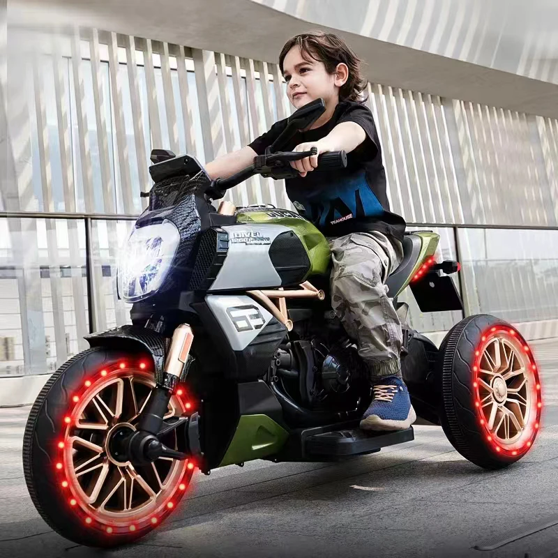children motorcycle 3 wheels toy motorbikes kids car electric ride electric motorcycle for 13 year old child