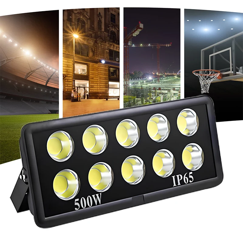Outdoor Commercial IP66 Waterproof 50W 100W 150W 200W 300W 400W 500W 600W 800W 1000W LED Flood Light