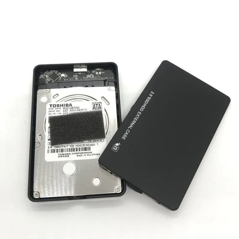  Рекламная акция Западный пластиковый внешний корпус для жесткого диска usb 3 0 2 5
