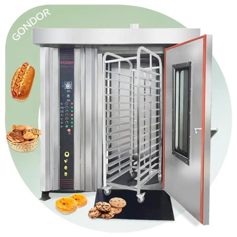 Pizza Shanghai Rotary Rack Industry Pizzazz Plus Rotate Bake Bakery Equipment Iraqi Bread Cookie Oven Machine