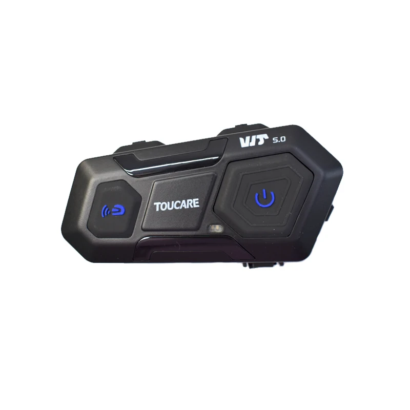 BT helmet intercom wireless for 2 riders 1200m, bike intercom communications music stereo for racing