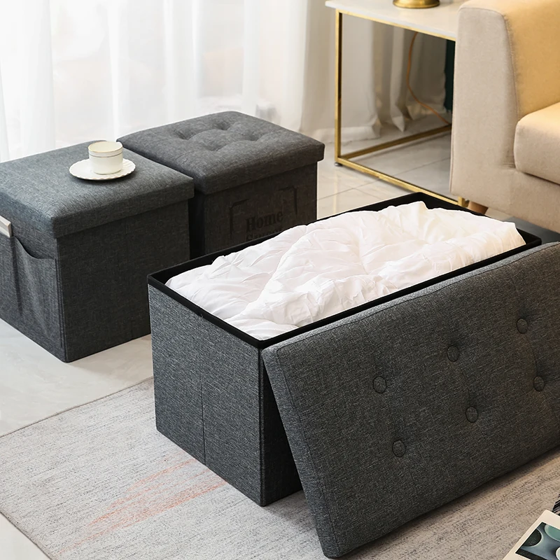 Wholesale Folding Storage Ottoman Lounge Chair Ottoman Poof Ottoman Stool Bench