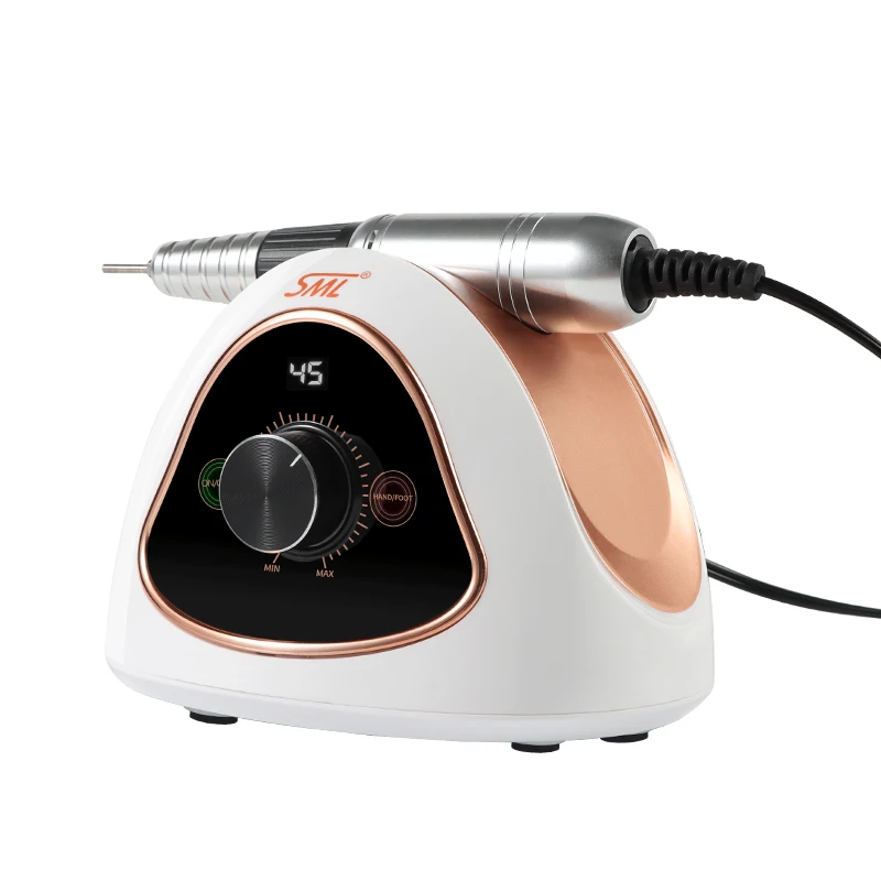 SML New Design M15 Manicure Pedicure Nail Art Polisher 45000rpm Acrylic Nail Drills Nail Art Manicure Tool Set