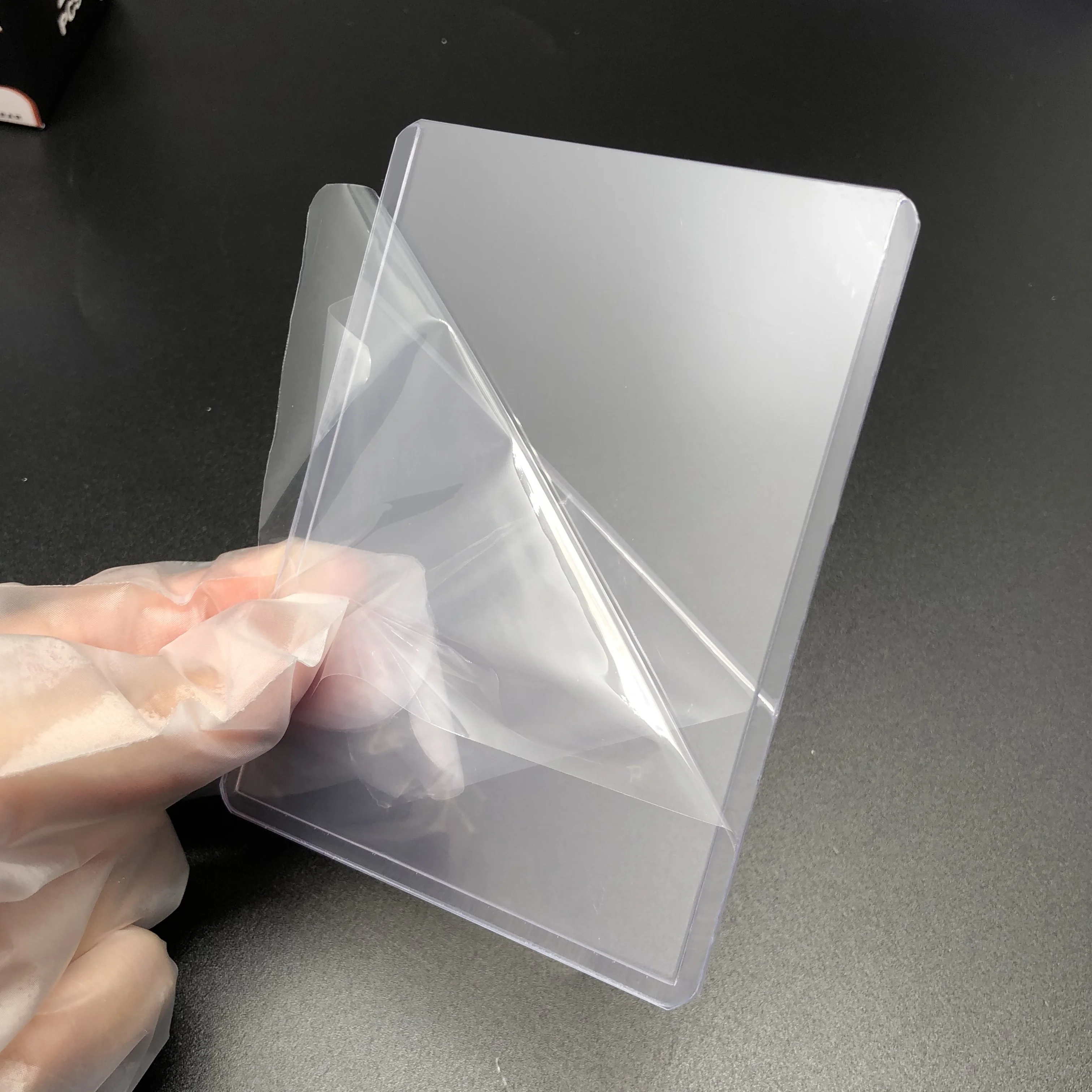 Pvc Card  Top Loader  Collectable Game Card Holder JO-TV Toploader