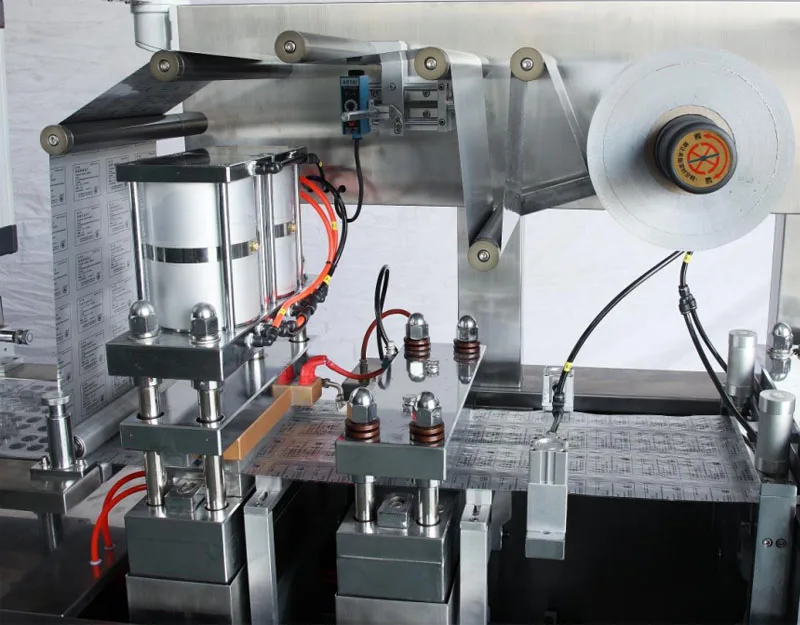 Aluminum Plastic Flat Plate Automatic Blister Pack Machine Tablet Softgel Gelatine Capsule Blister Packing Machine