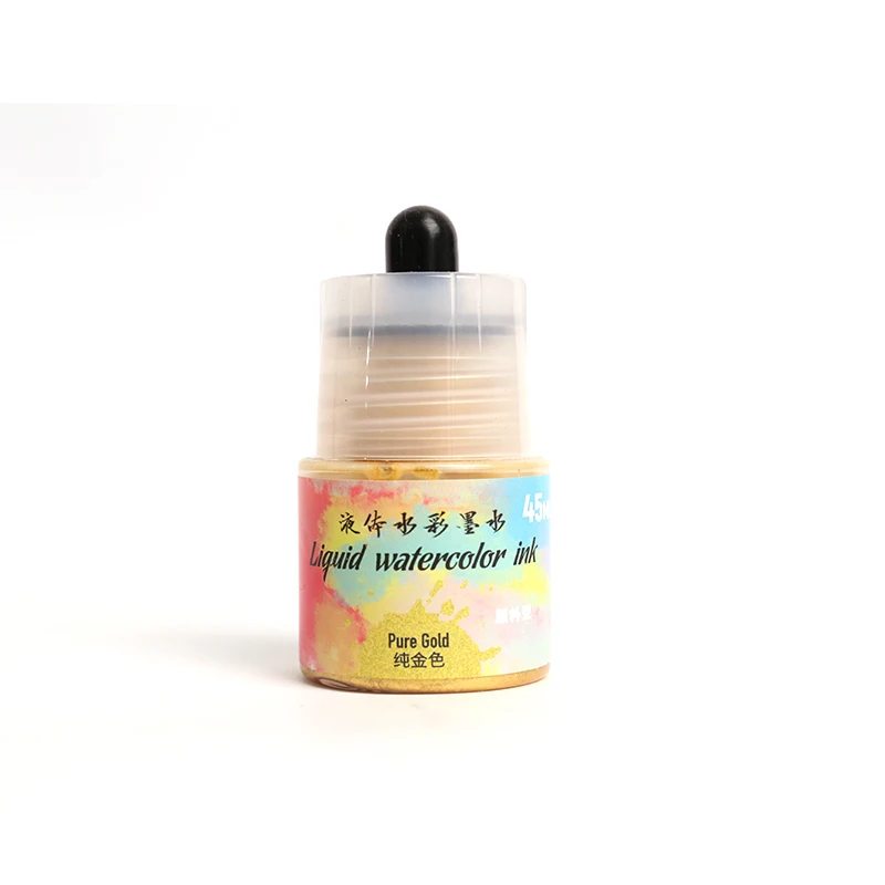 Превосходный Набор для смешивания жидких акварельных красок, акварельные чернила