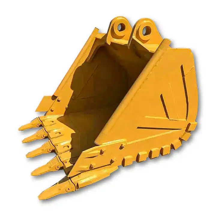 Construction machinery parts mini excavator bucket standard rock bucket hydraulic manufacturer attachment with bucket teeth