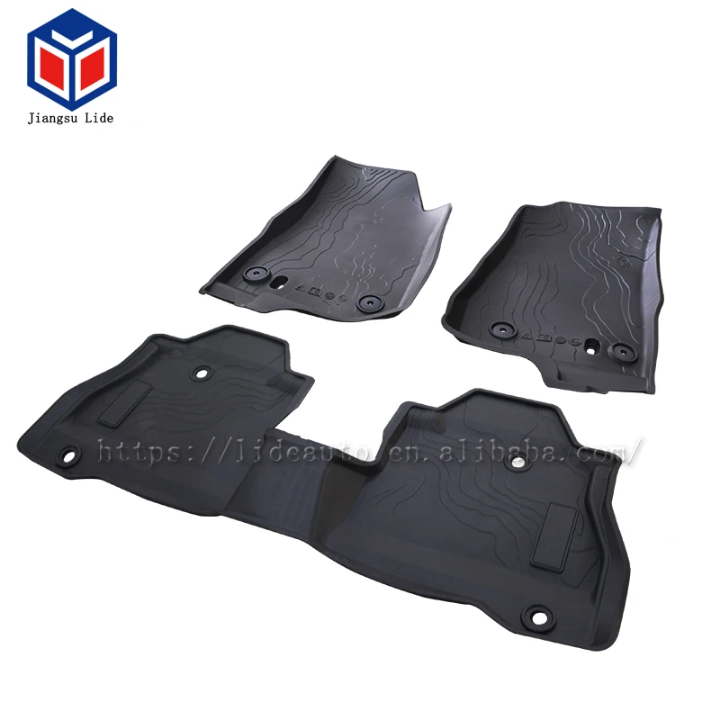 Car All Weather TPE Floor Mats For Jeep Gladiator 2020