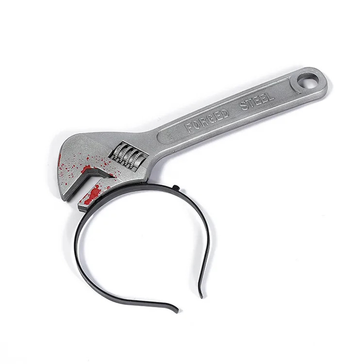 Most Products Wings Horror Knife Axe Through Hair Hoop Halloween Headband