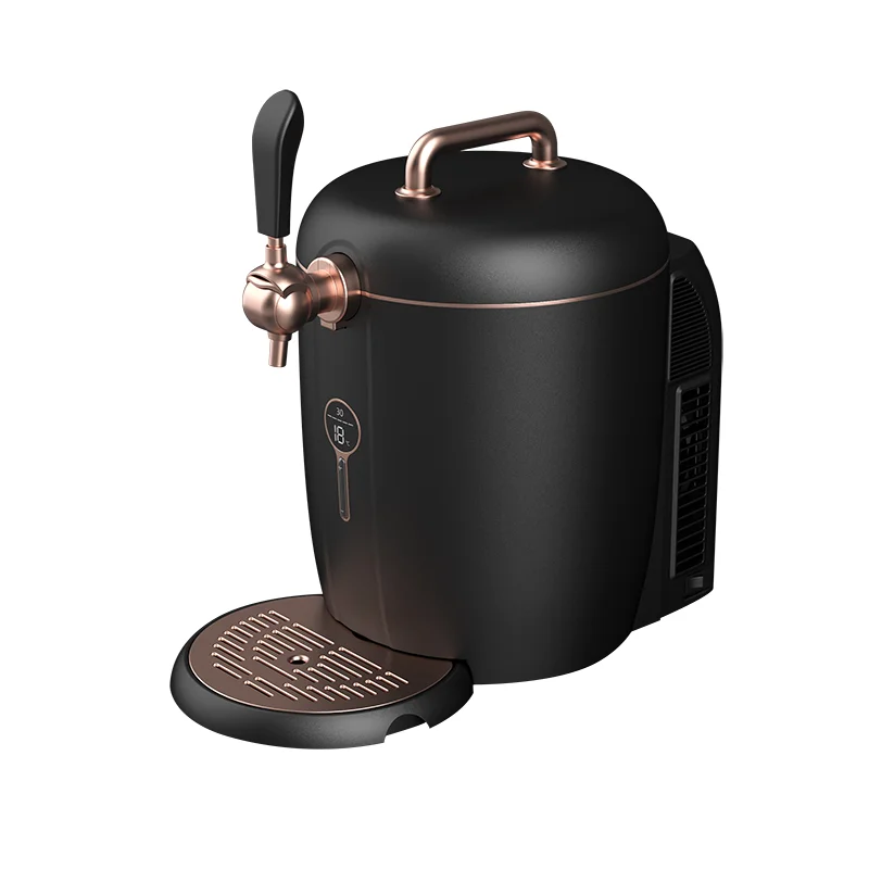 Полупроводниковая система охлаждения WEILI Rose Gold 6L автоматический диспенсер для пива с газовым насосом