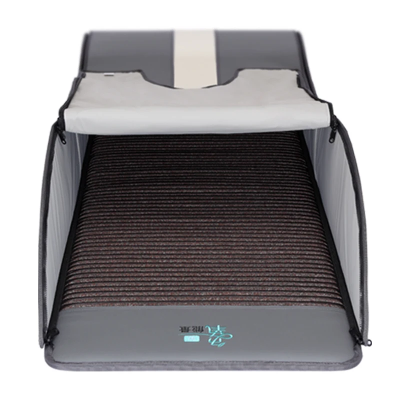 Portable Jade Heating Mattress Far Infrared Negative Oxygen Ion Energy Sauna Chamber with Photon Light