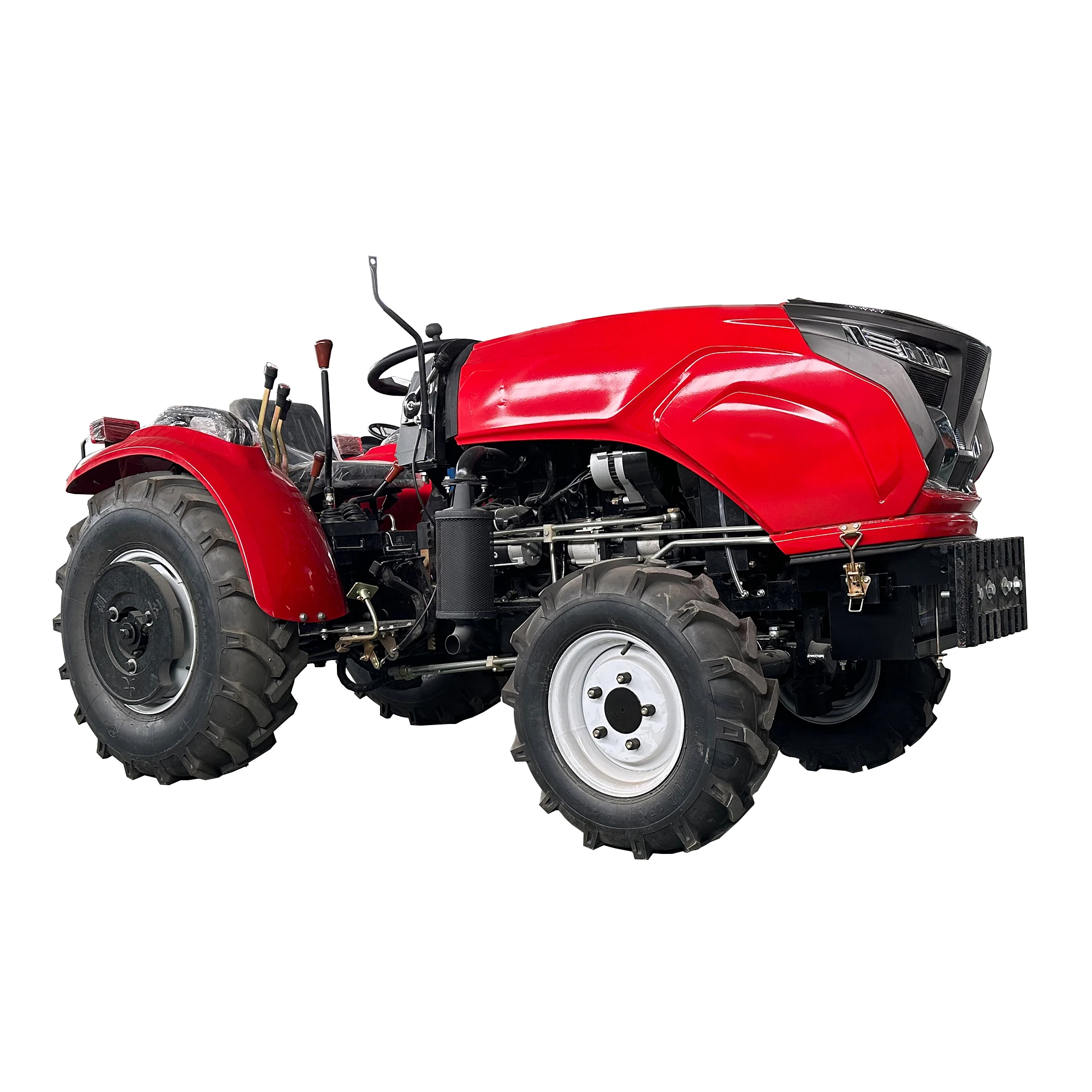 50hp small 4 wheel tractor with front end loader tractors trucks agriculture mini farm tractor lawn mower 4x4