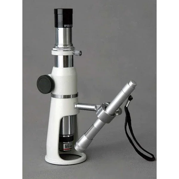 AmScope 20X-50X-100X Stand / Shop / Measuring Microscope + Pen Light