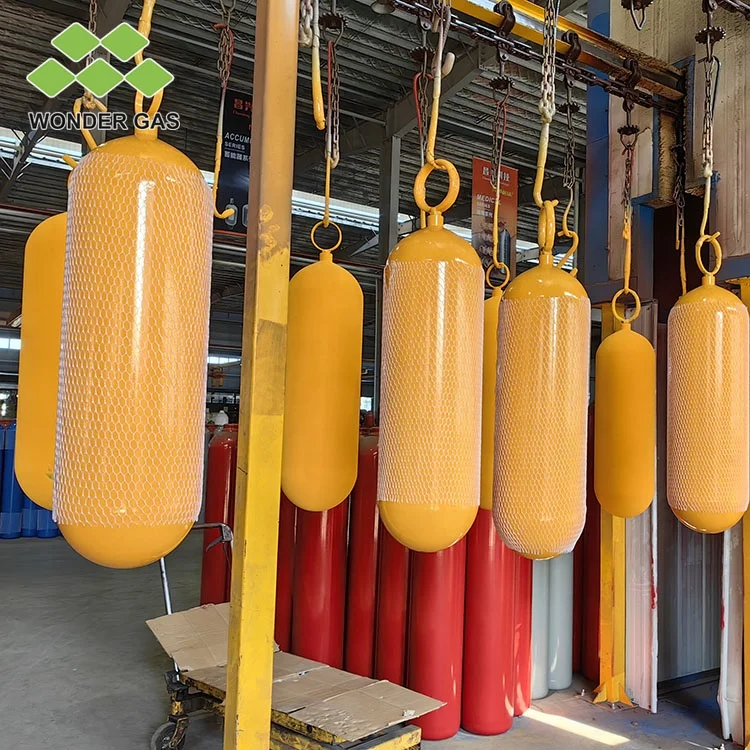 Diameter 356mm Volume 75L CNG Type 1 Storage Tank Seamless Steel Cylinder CNG Cylinder For CNG Conversion/Tricycle/Vehicle