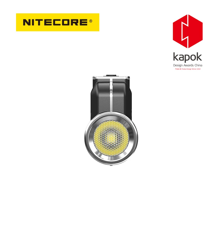 Брелок NITECORE TINI SS 2 года гарантии перезаряжаемый брелок с микро-USB 380 люмен нержавеющая сталь капком дизайн премия Китай