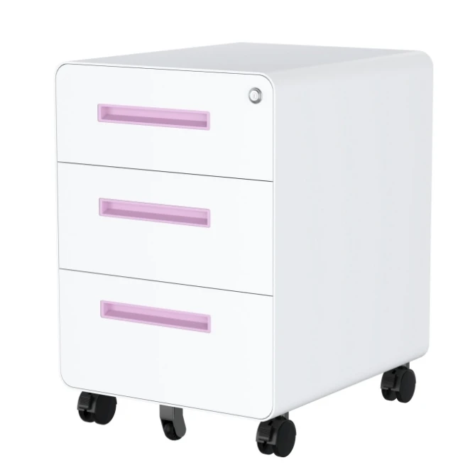 3 Drawer Lateral Mobile Cabinet Mobile Cabinet for Storage Mobile Cabinet Pedestal Piedistallo Per Armadio