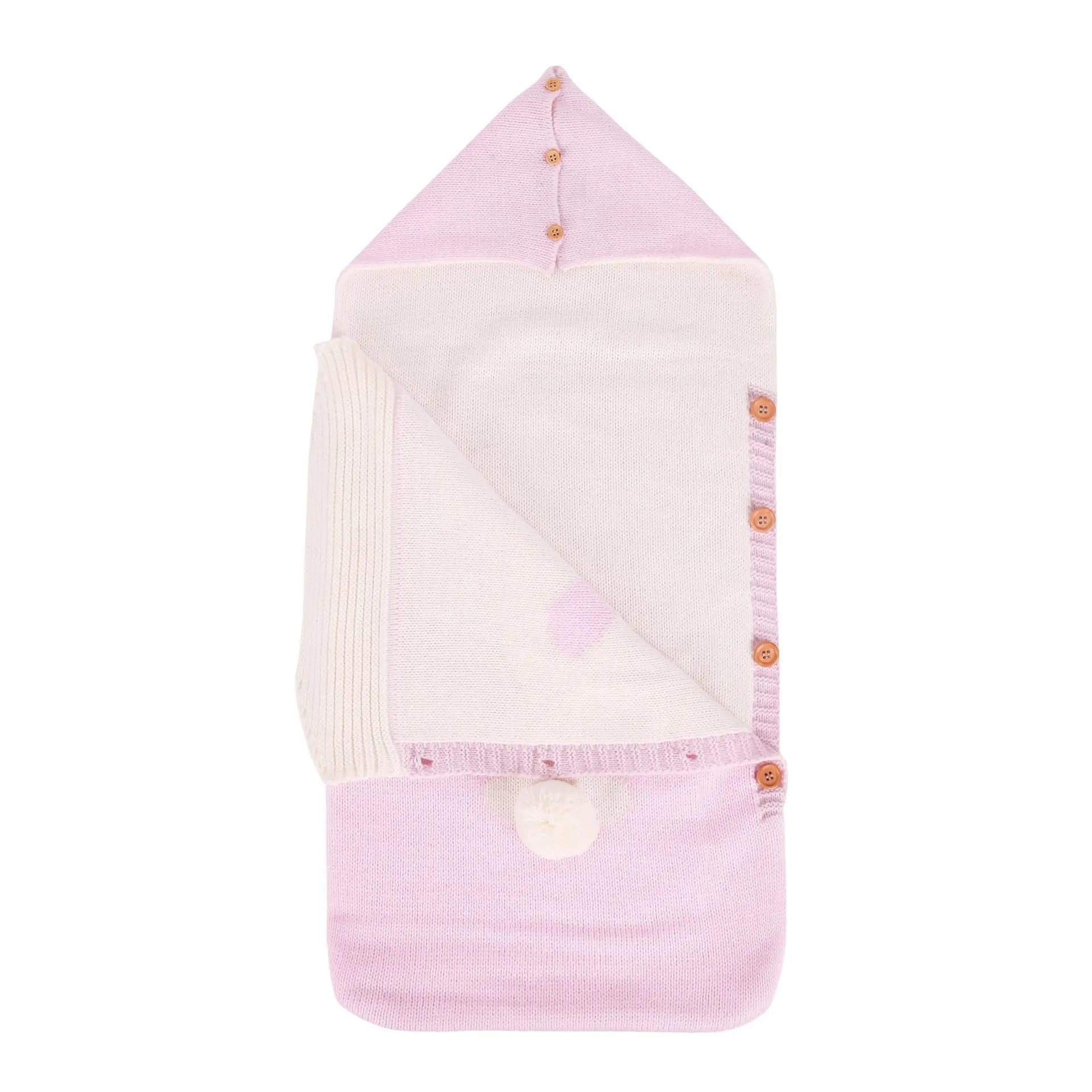 Winter Knit Envelope Newborn Kids Pajama Stroller Sleeveless Sleeping Sack Baby Sleeping Bags