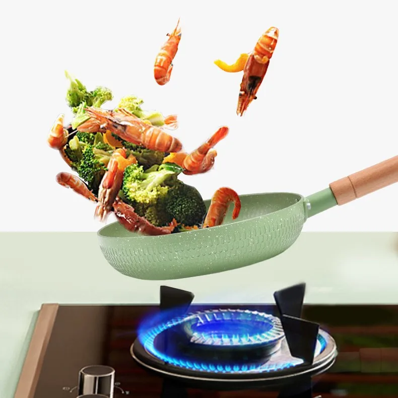 20/24/26cm Aluminum Non-stick Frying pan Nonstick Egg Omelet Steak Kitchen pan