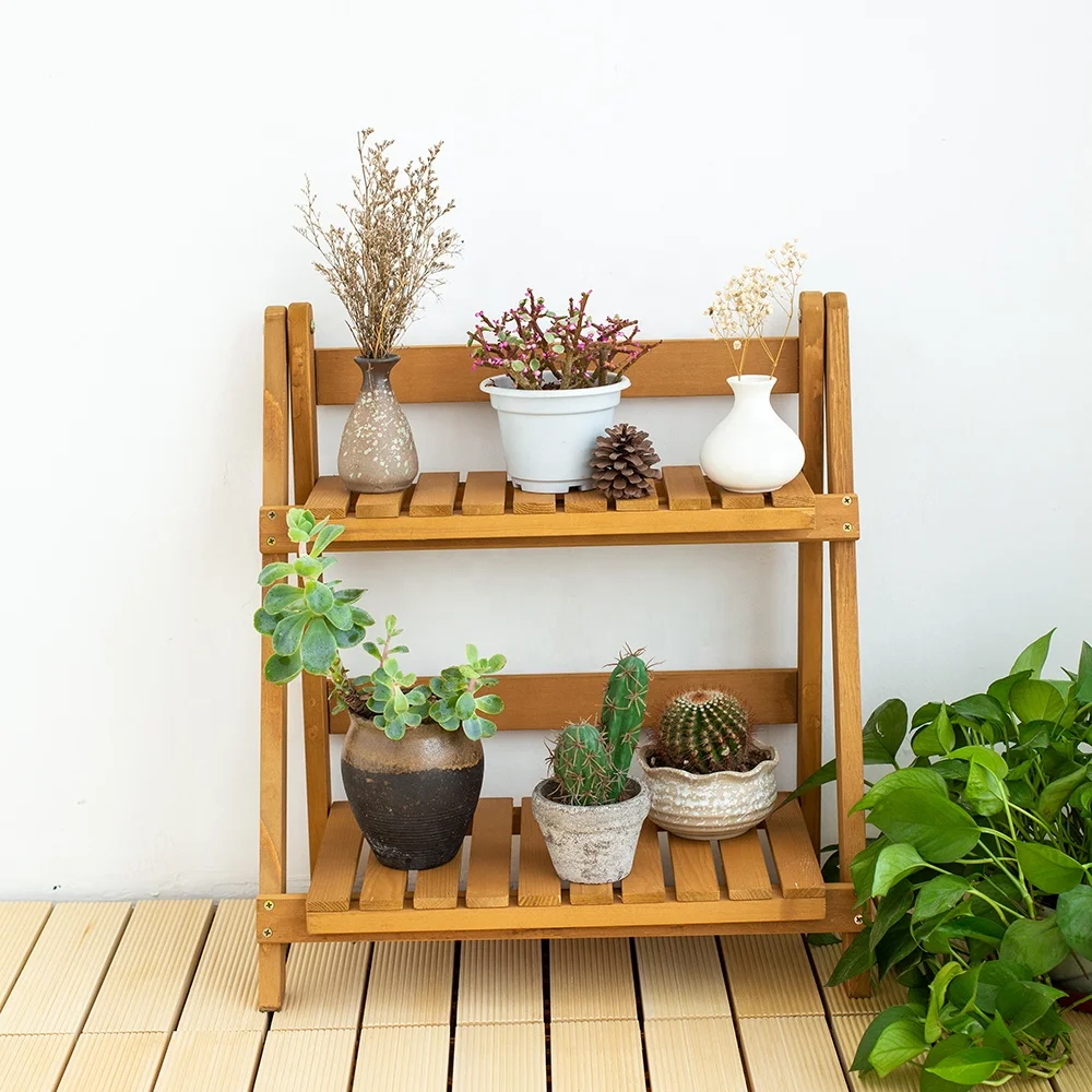 Outdoor Decorative Ceramic Flower Pot Stand, Display Racks And Stands